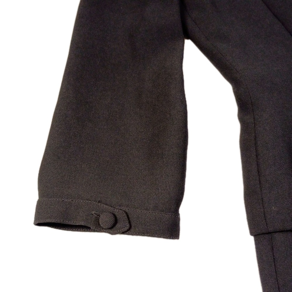 Maggy London Sheath Dress Knee Length Womens 6 Black Lined Office Chic Cocktail - Picture 13 of 16